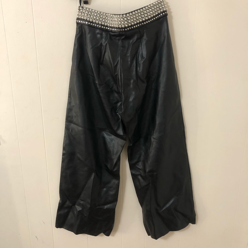 River Island pearl embellished wide leg pants (6) - Picture 4 of 8